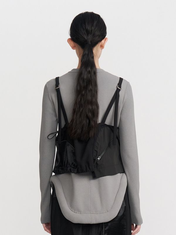 front back docking bustier