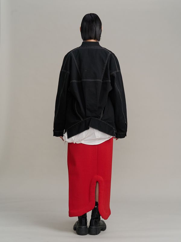 ma-1 docking denim jacket