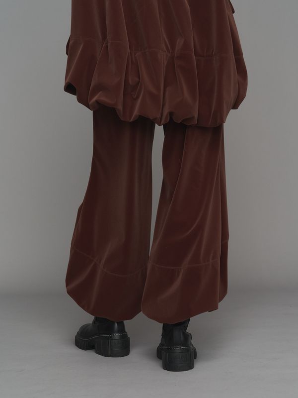 velvet hem gather pt