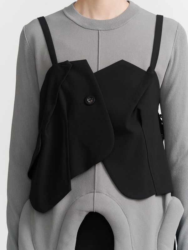 front back docking bustier