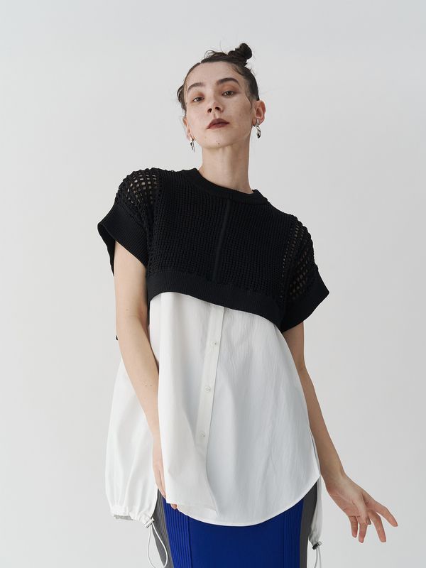 crochet wave top