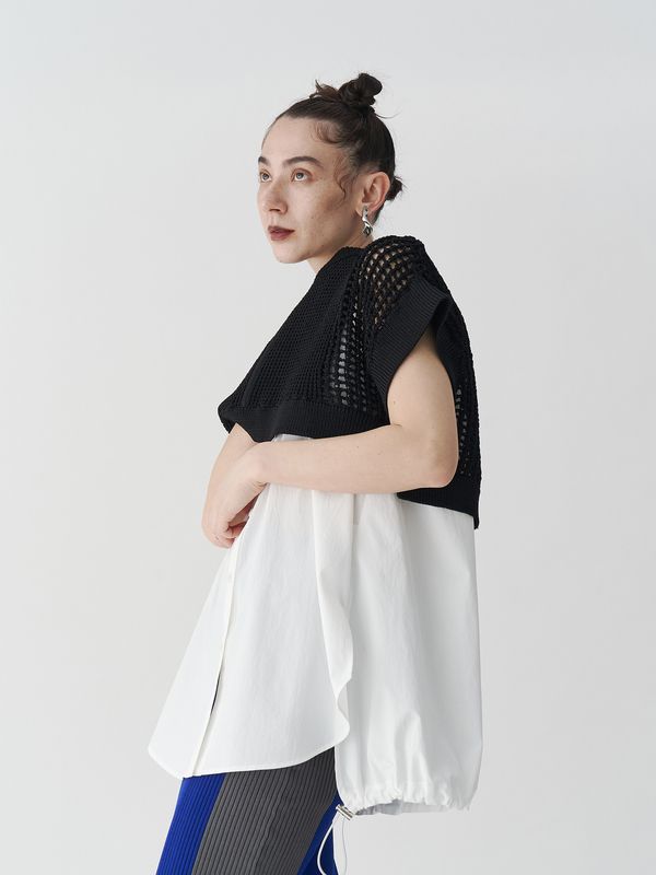 crochet wave top