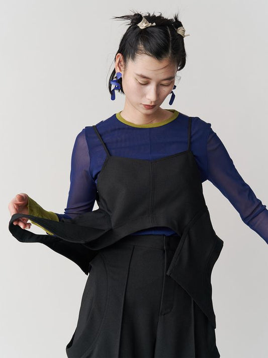 hole detail camisole