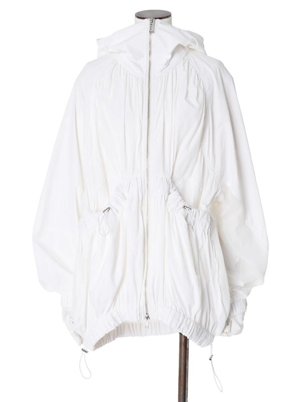 sun cut gather blouson