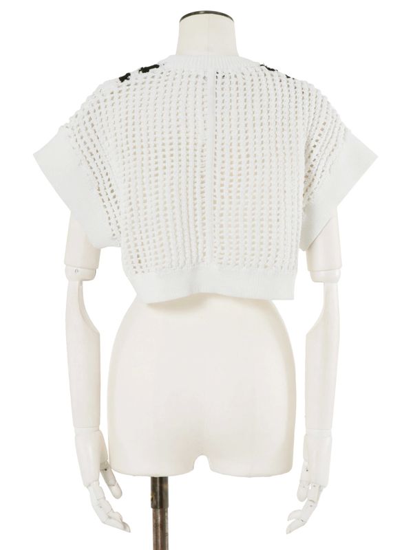 crochet wave top