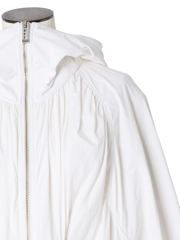 sun cut gather blouson