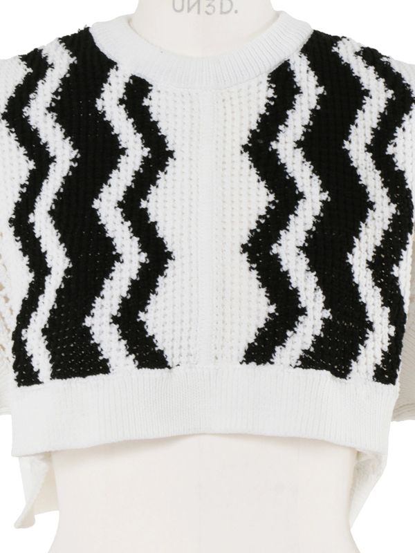 crochet wave top