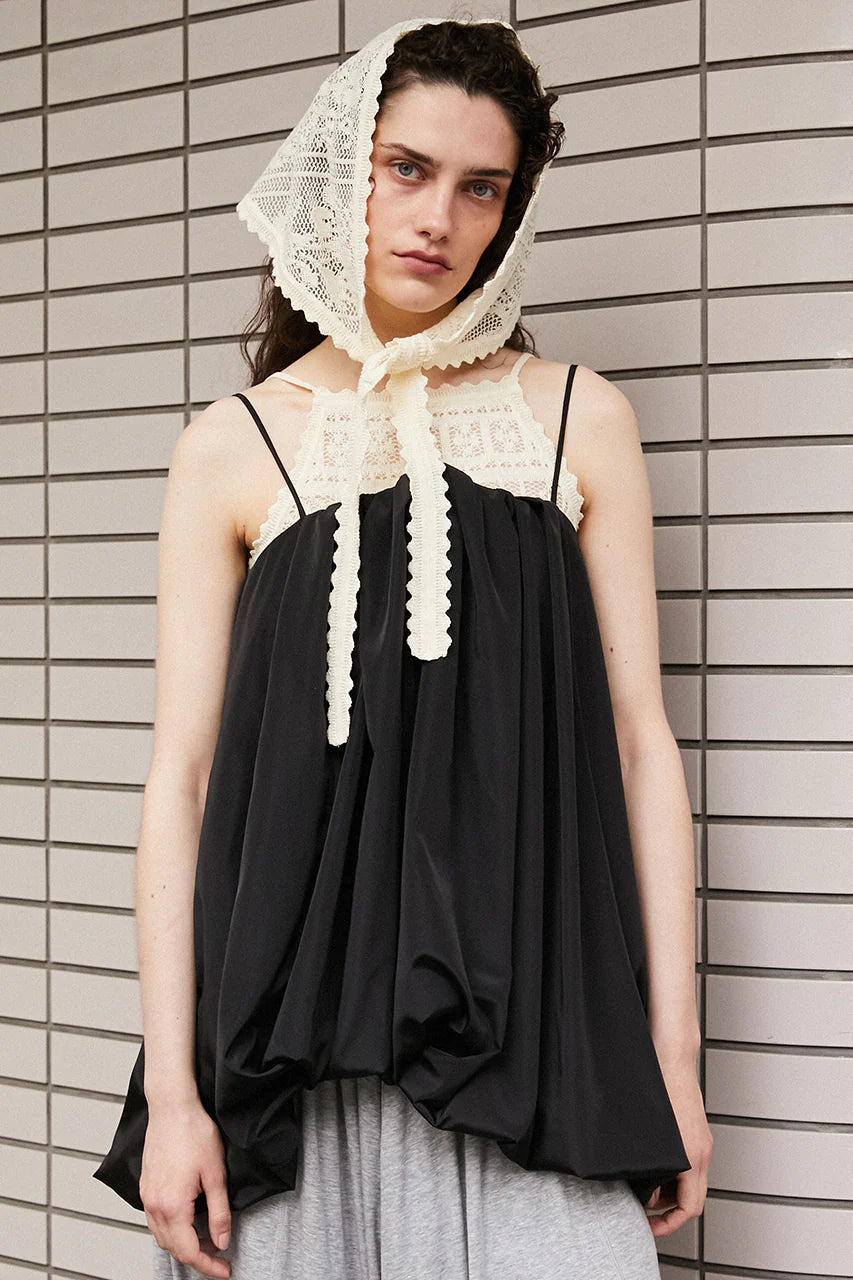 irregular hem balloon tunic