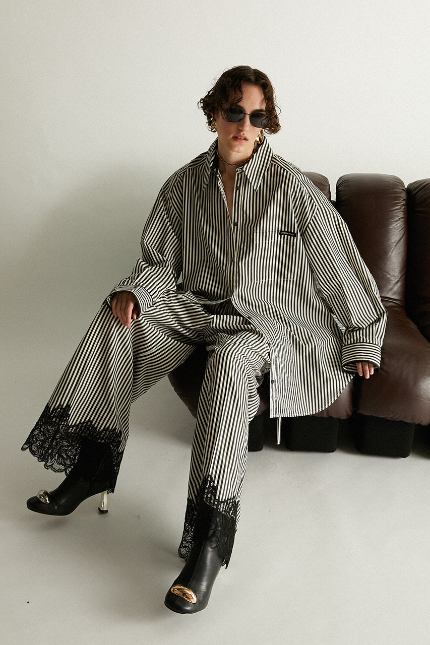 cotton cupro pajama pants