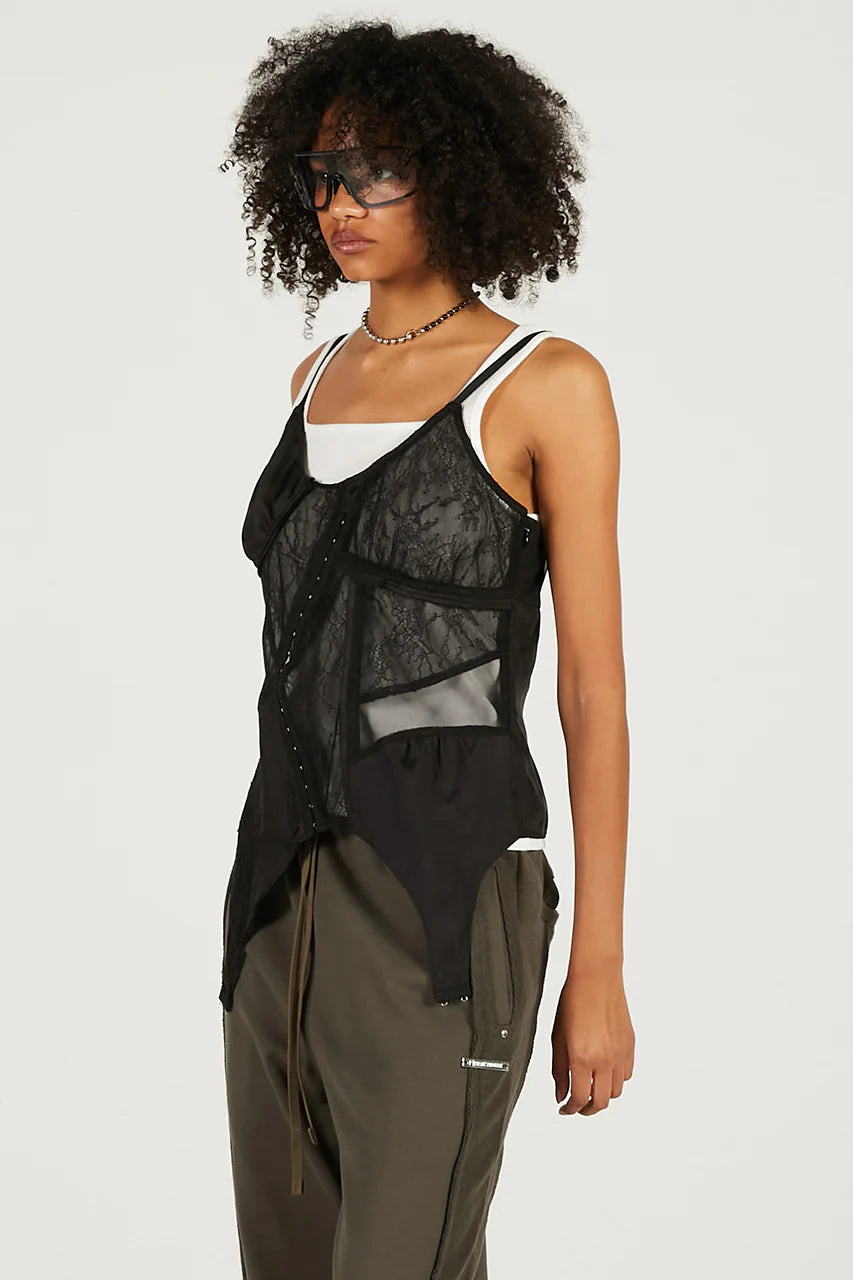 lingerie collage top