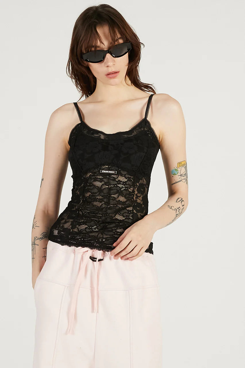 cup-in lace camisole