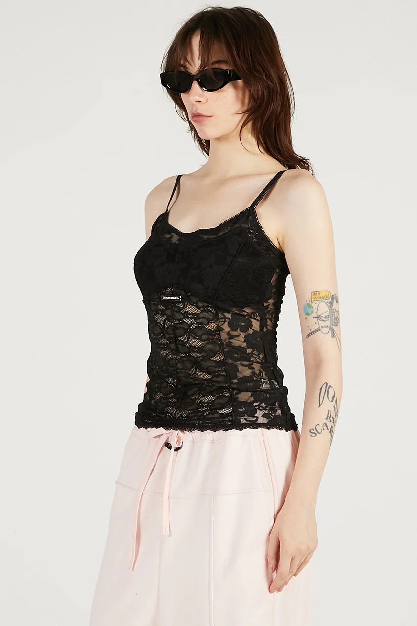 cup-in lace camisole