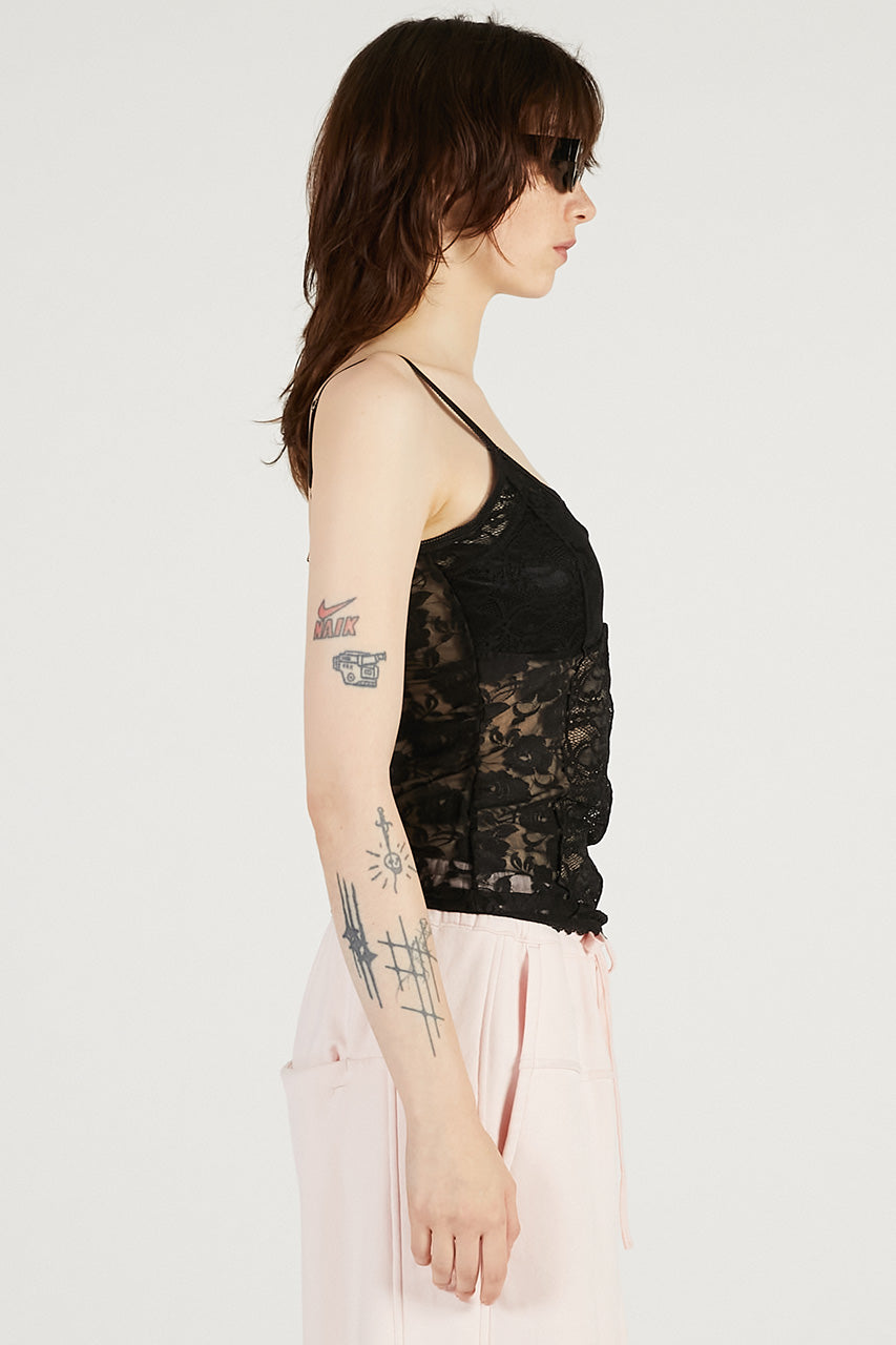 cup-in lace camisole