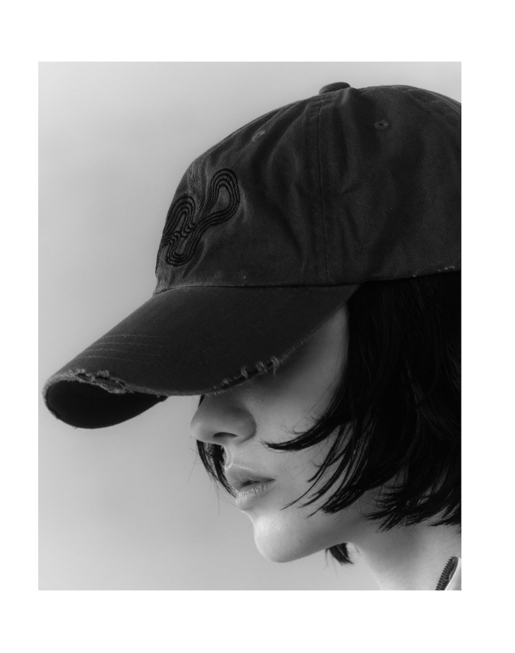 embroidery w logo cap