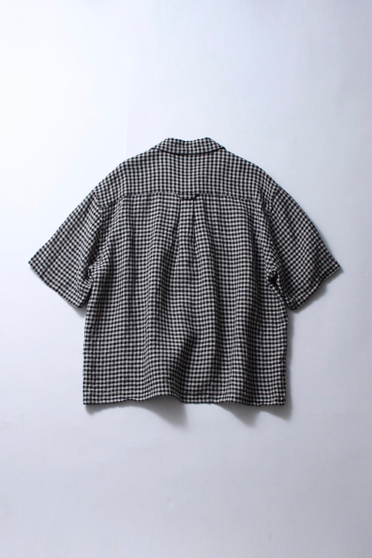 h/s opencollar shirt