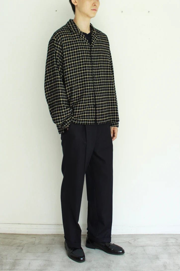 short lapel shirt