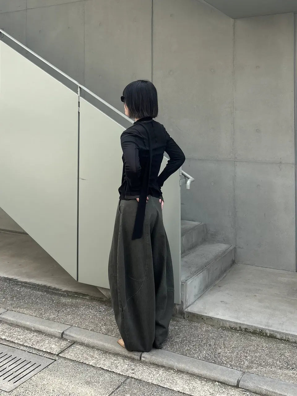 outseam jersey cardigan