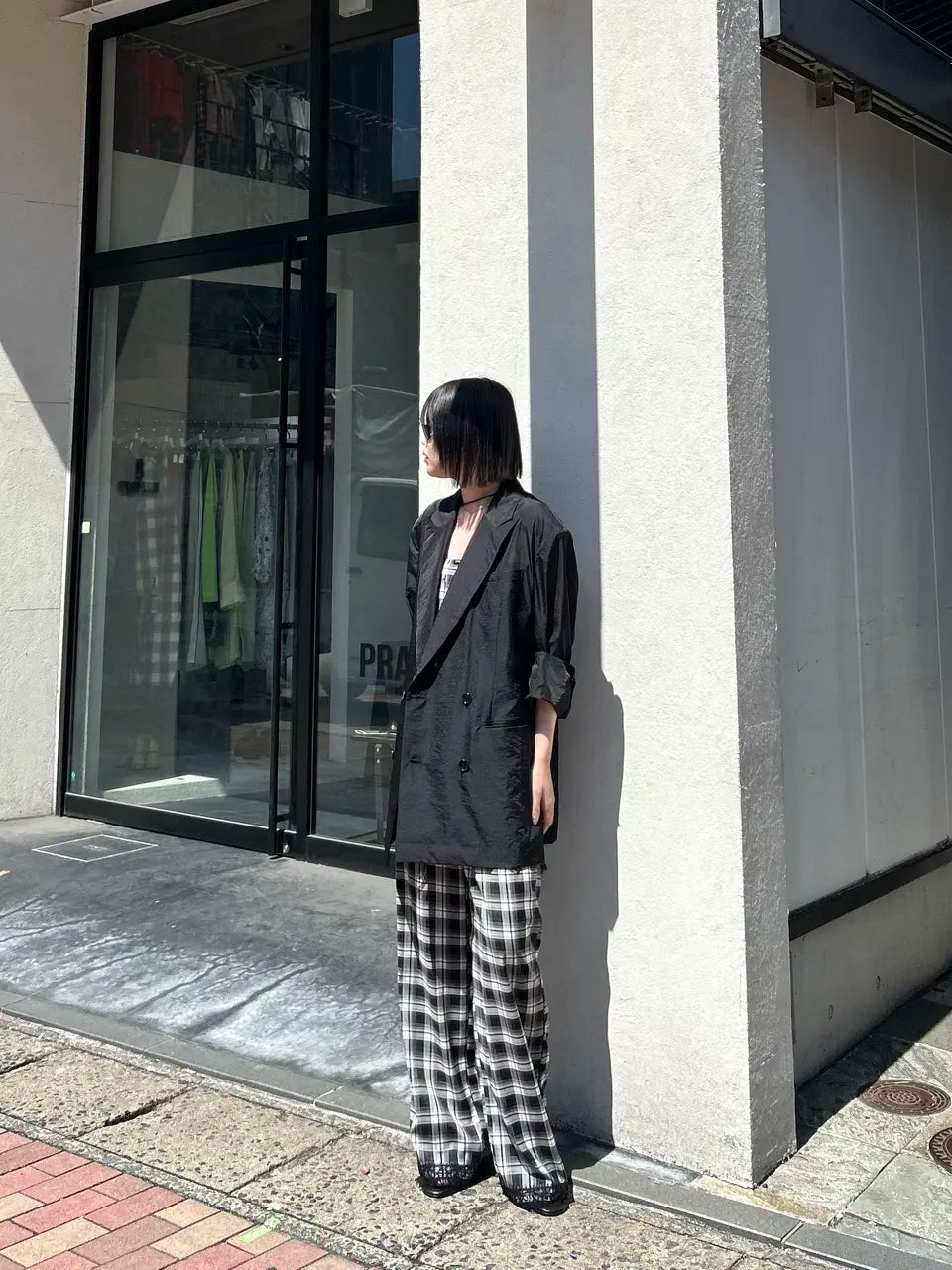 silk blend sheer jacket