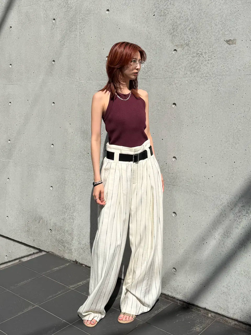 cup-in american sleeve knit