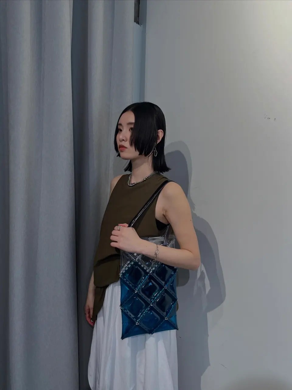 asymmetry blousing op