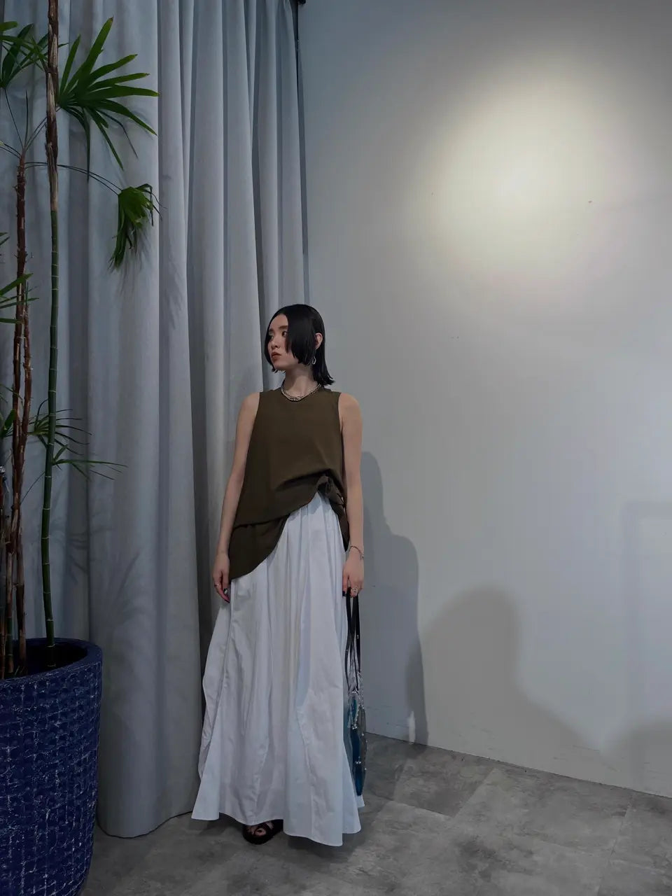 asymmetry blousing op