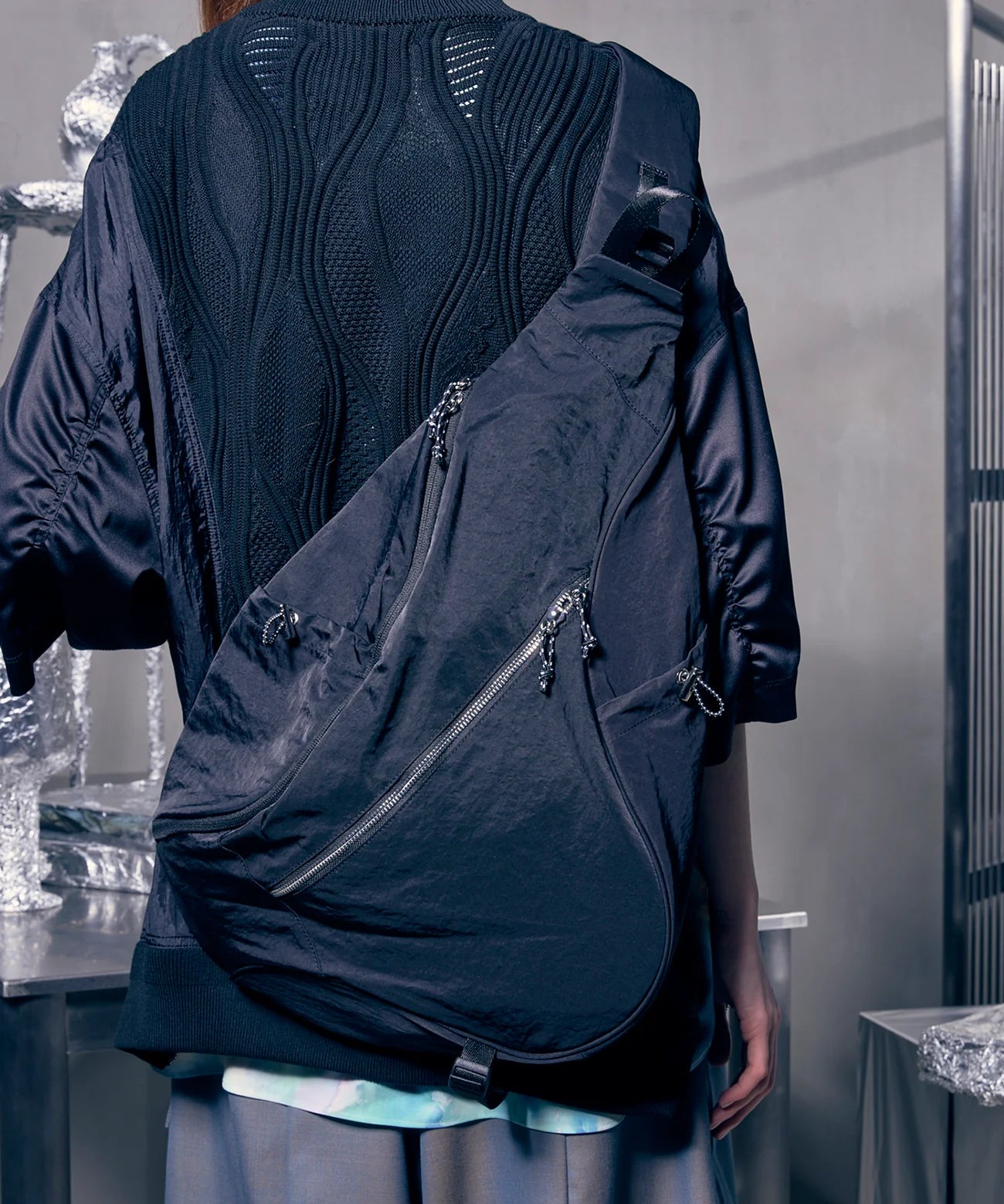 nylon sling bag