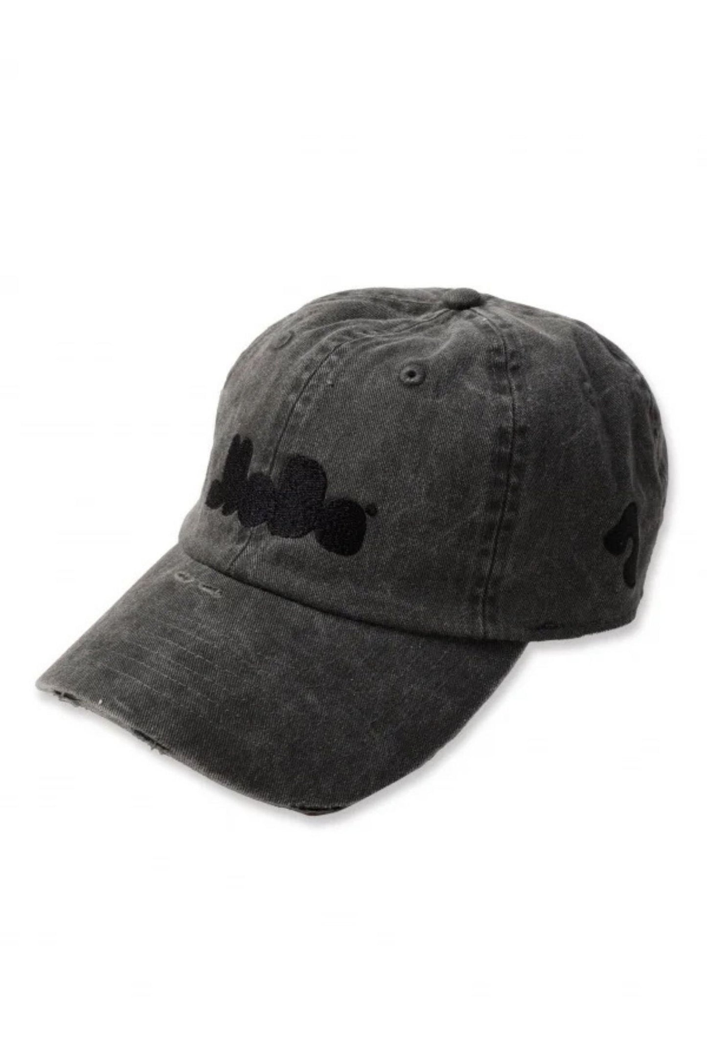 jieda logo damage dyed cap