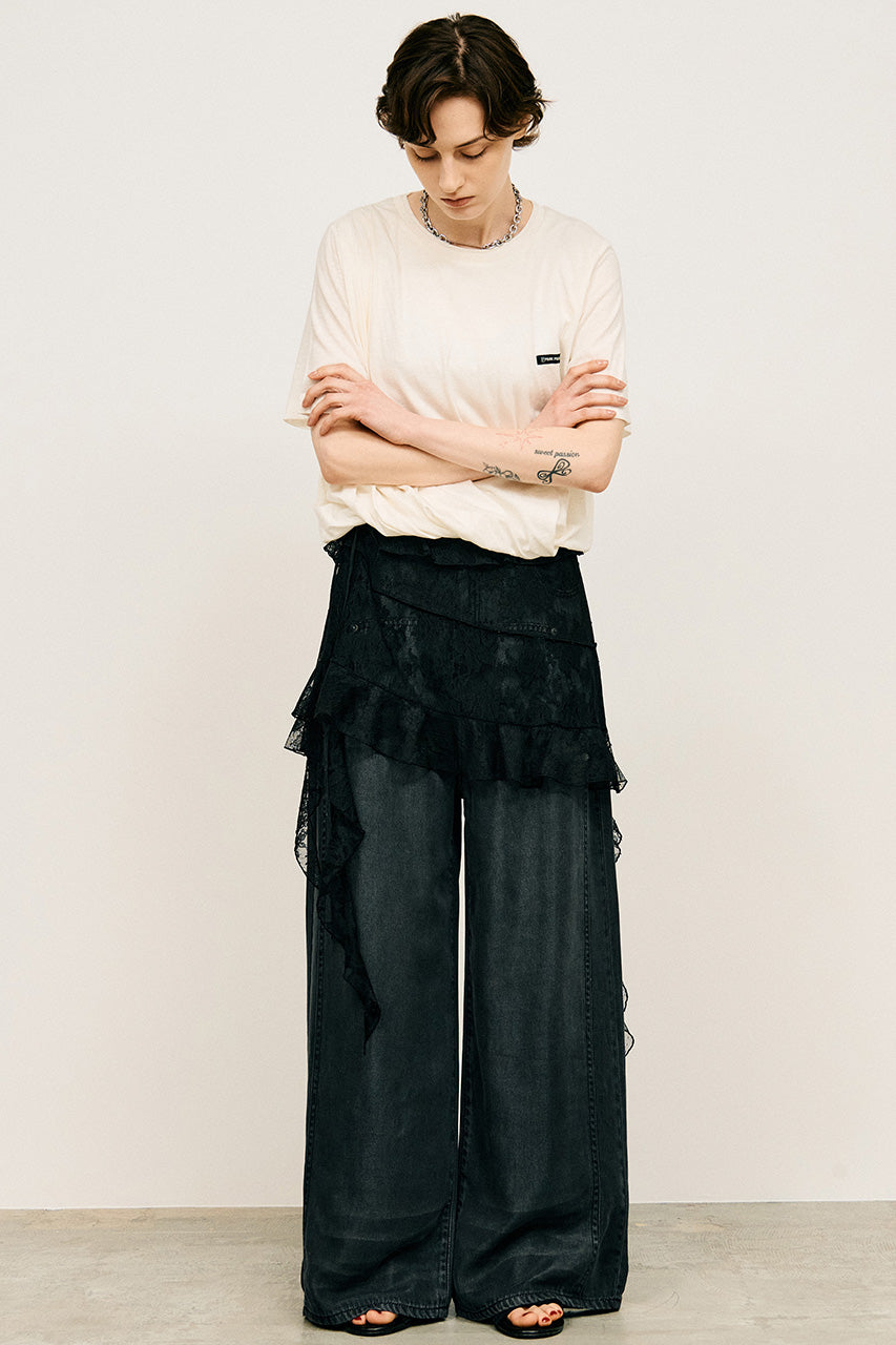 lace wrap skirt