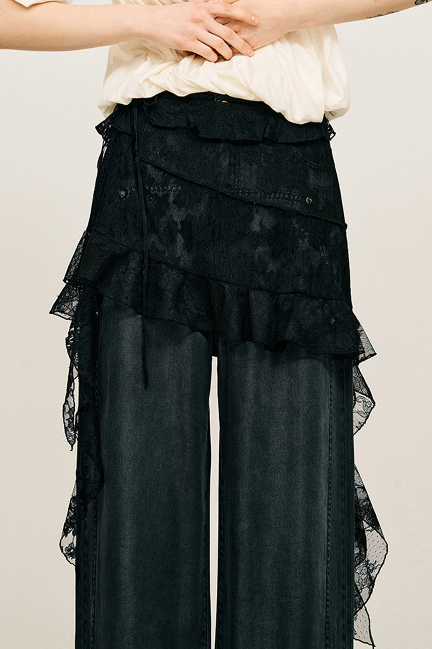 lace wrap skirt