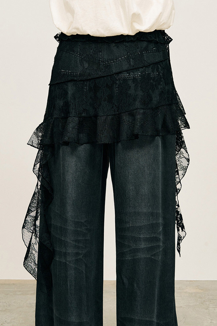 lace wrap skirt