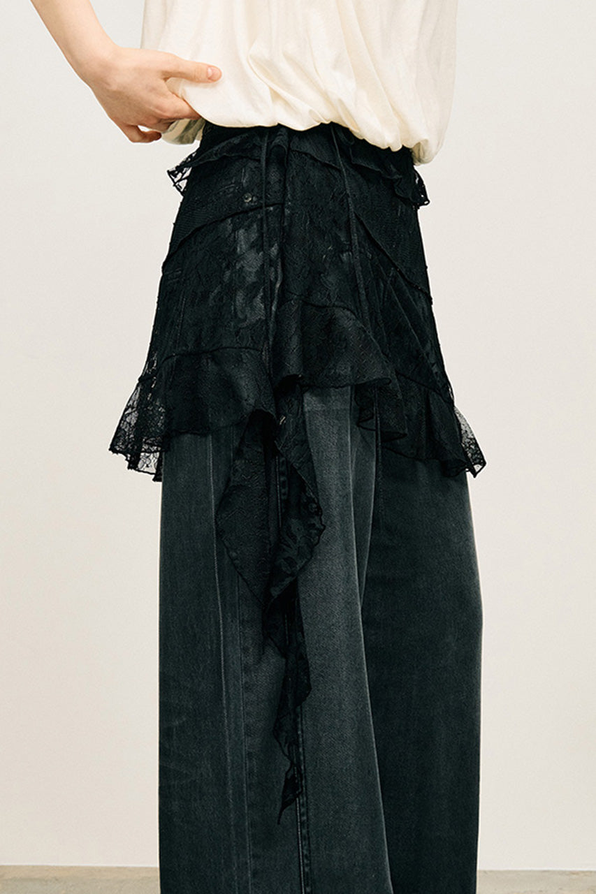 lace wrap skirt