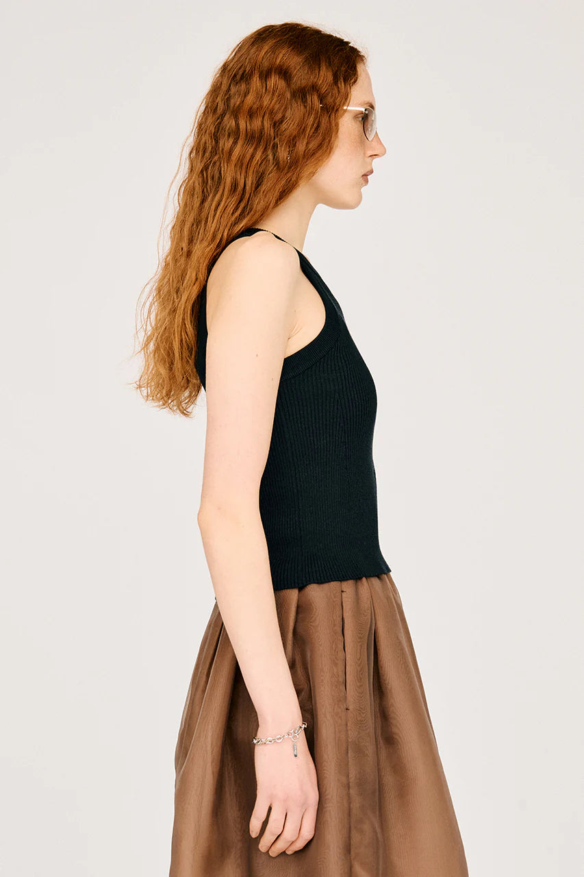 cup-in american sleeve knit