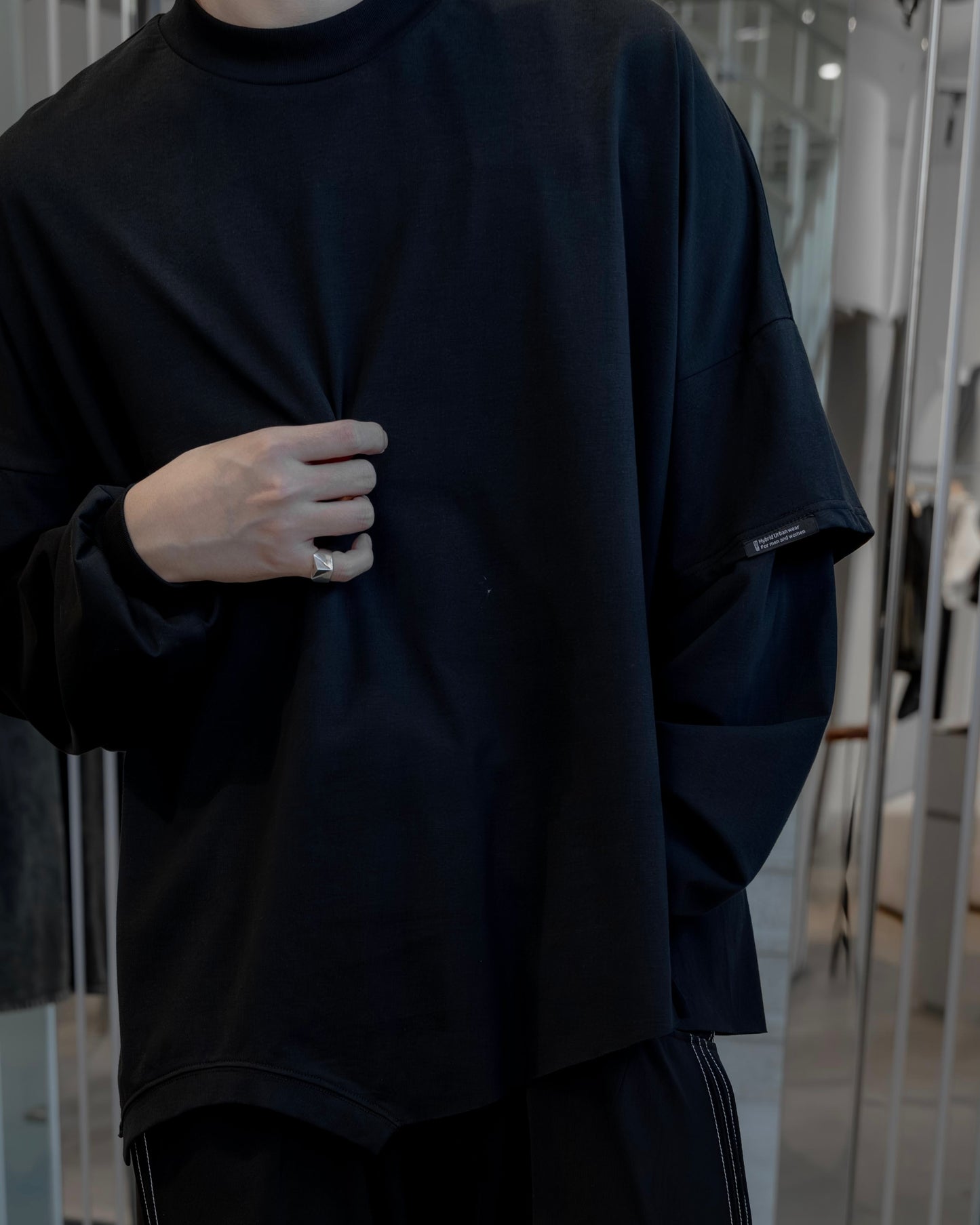 double sleeve t-shirt