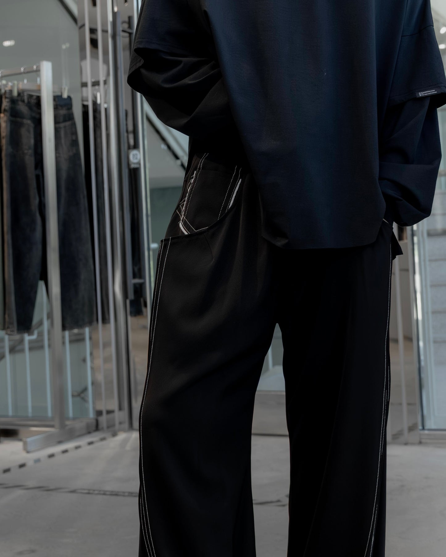 double sleeve t-shirt