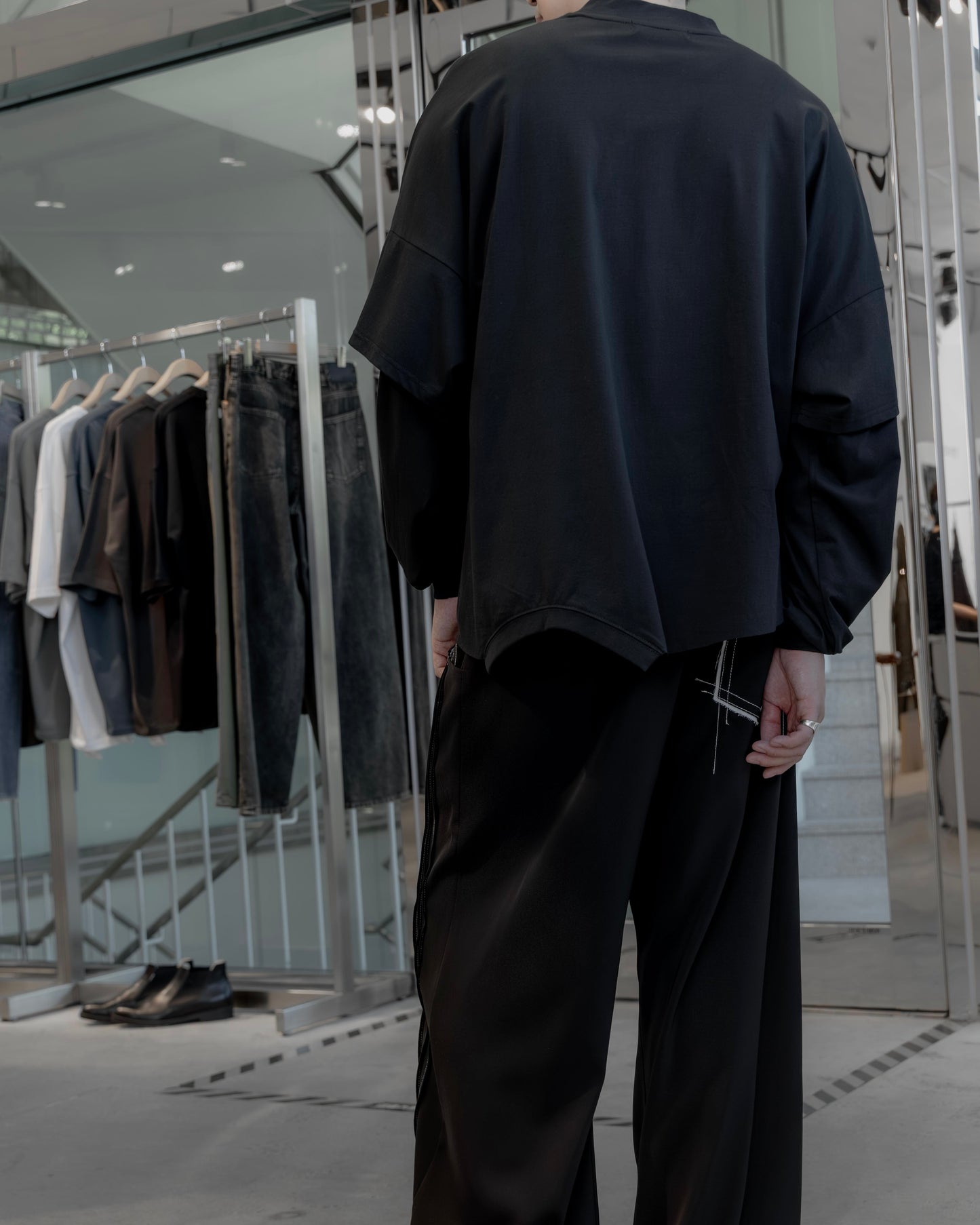 double sleeve t-shirt