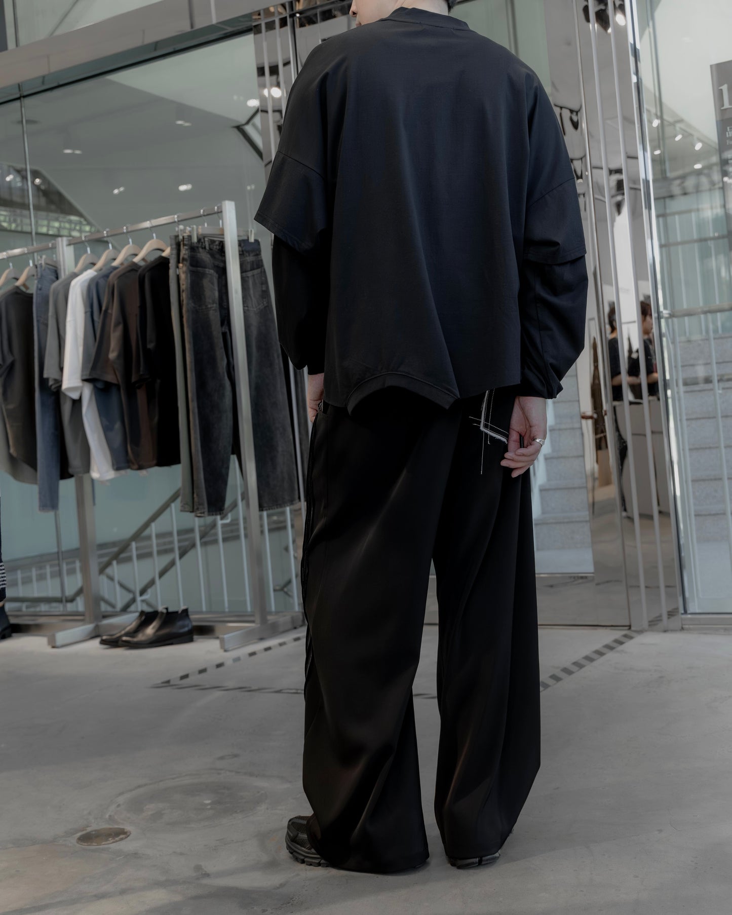 double sleeve t-shirt