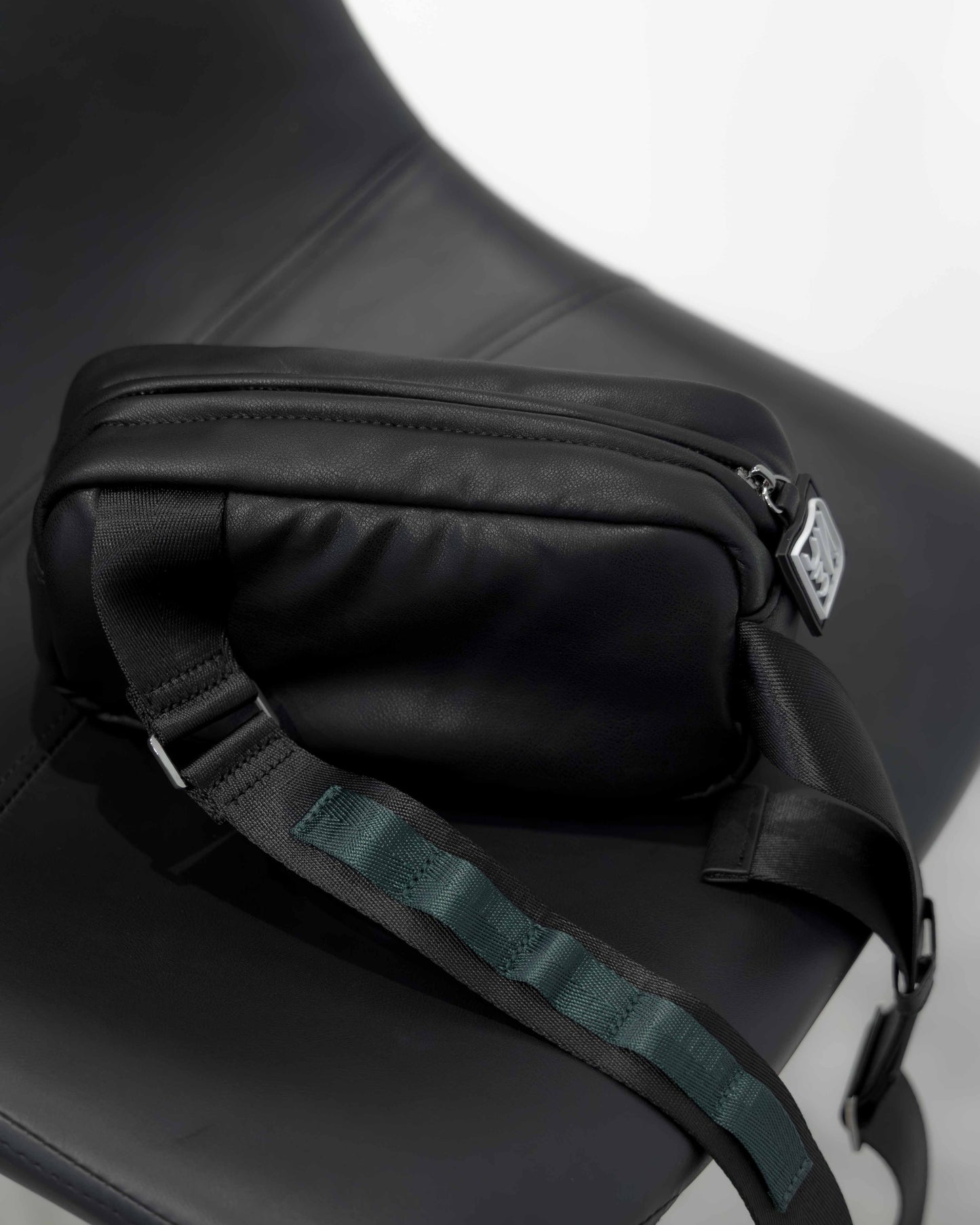 leather plump mini bag