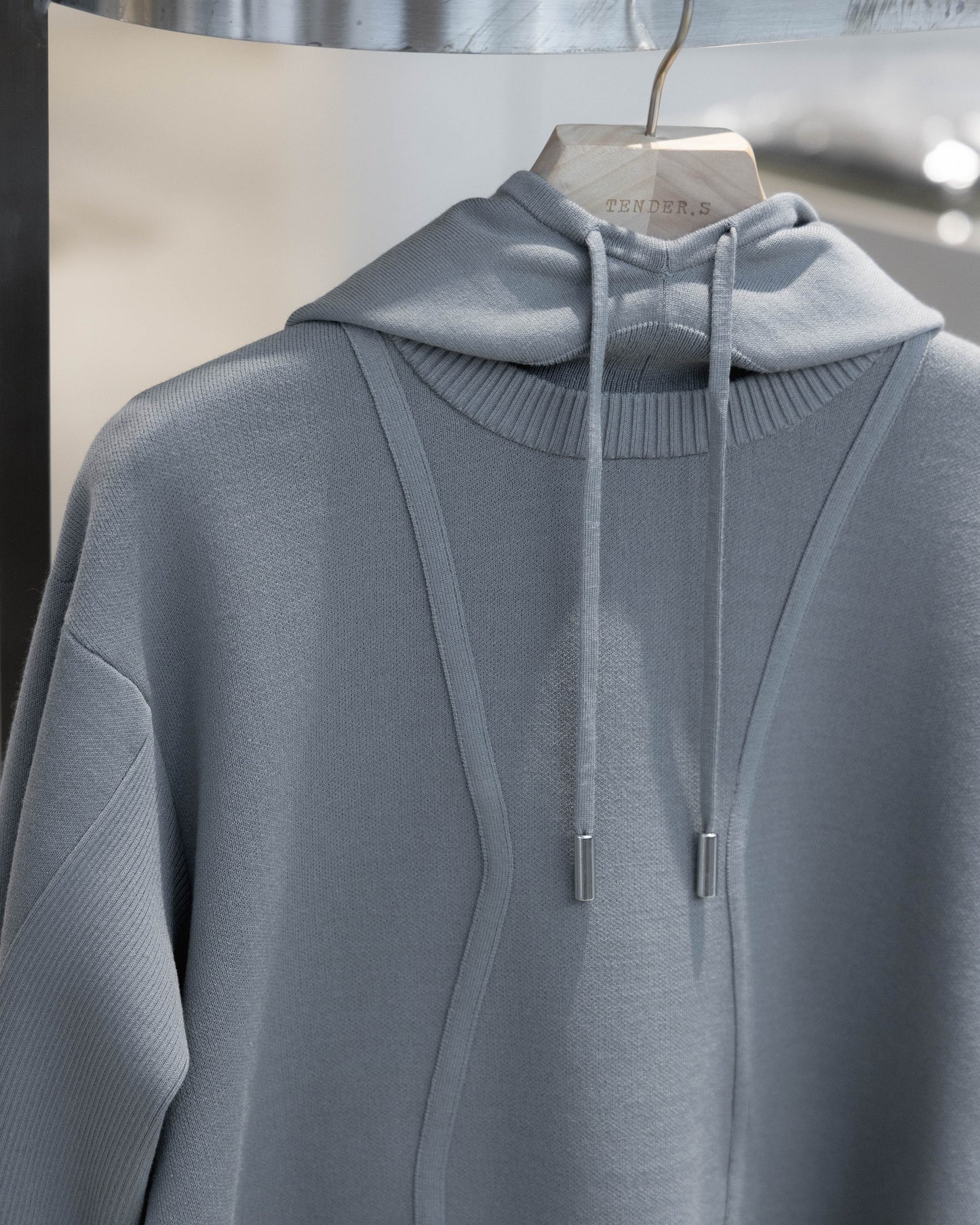 hood knit tent top