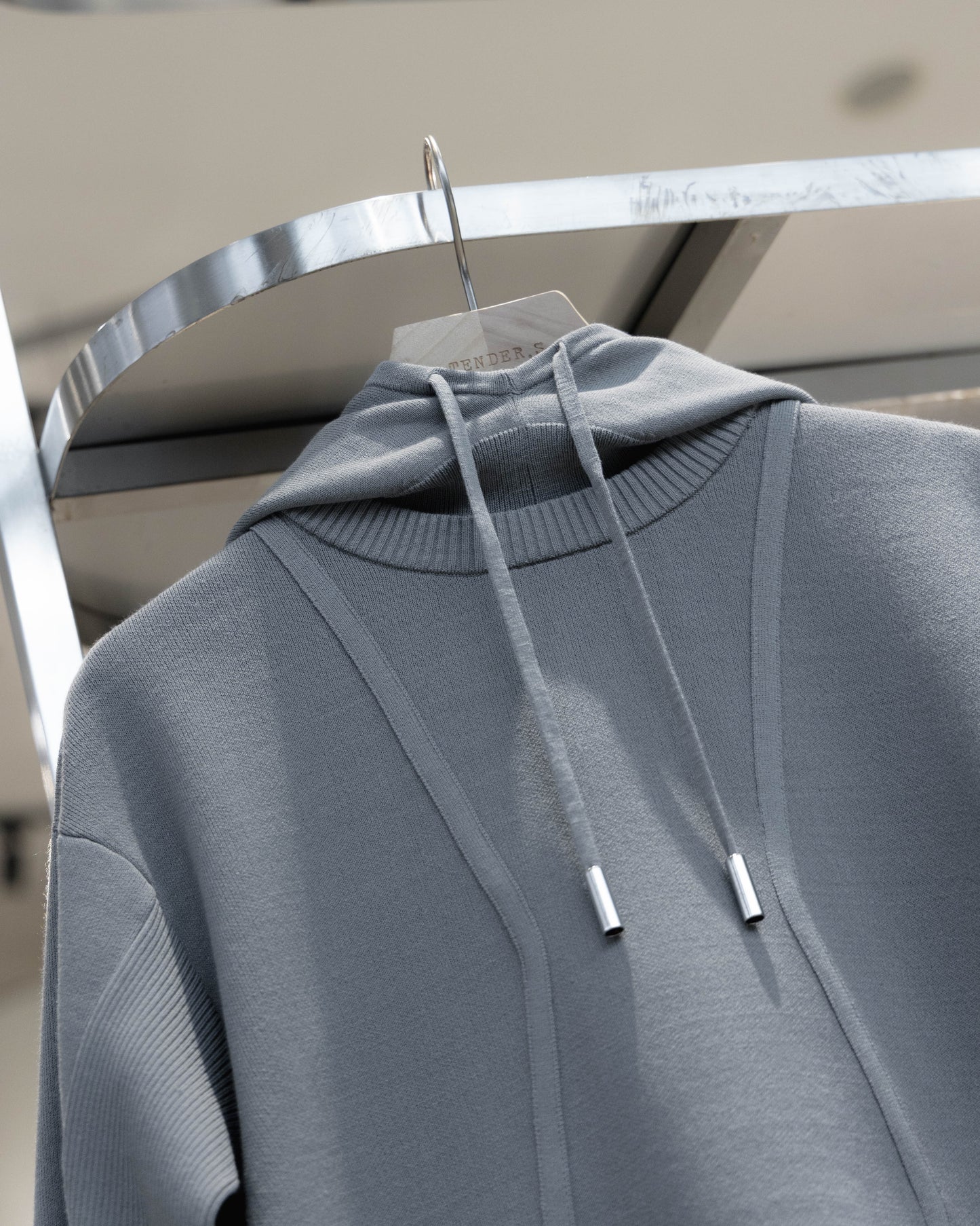 hood knit tent top