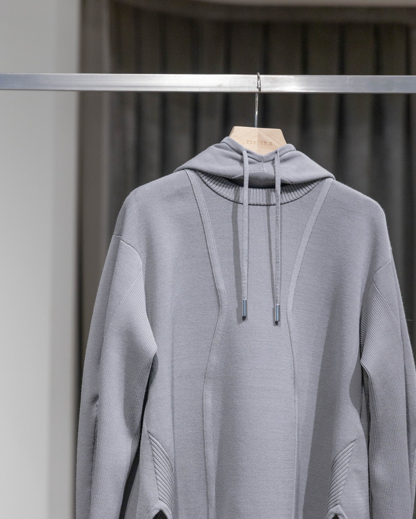 hood knit tent top