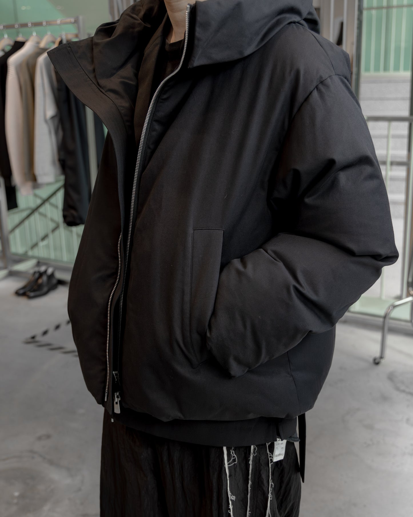 sternberg x spiber puffer down jacket