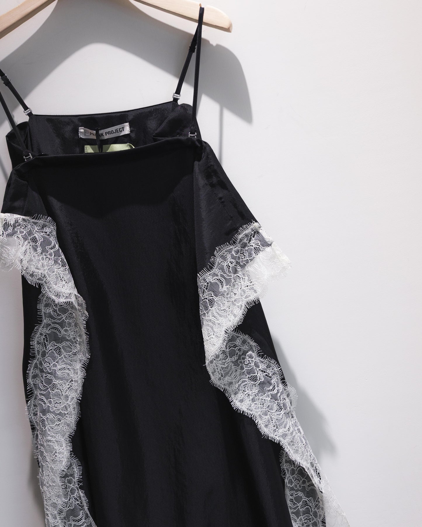 square pattern skirt op