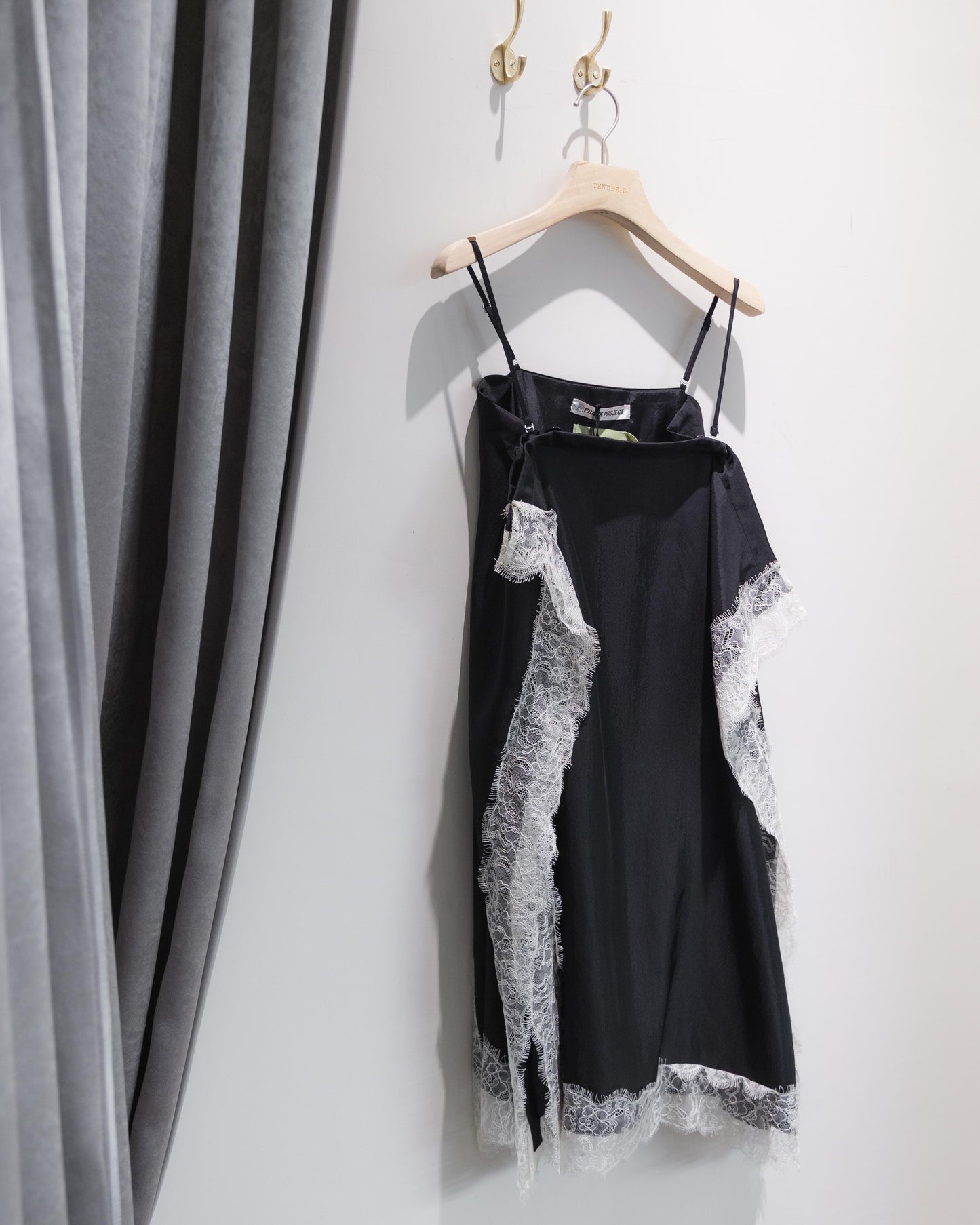 square pattern skirt op