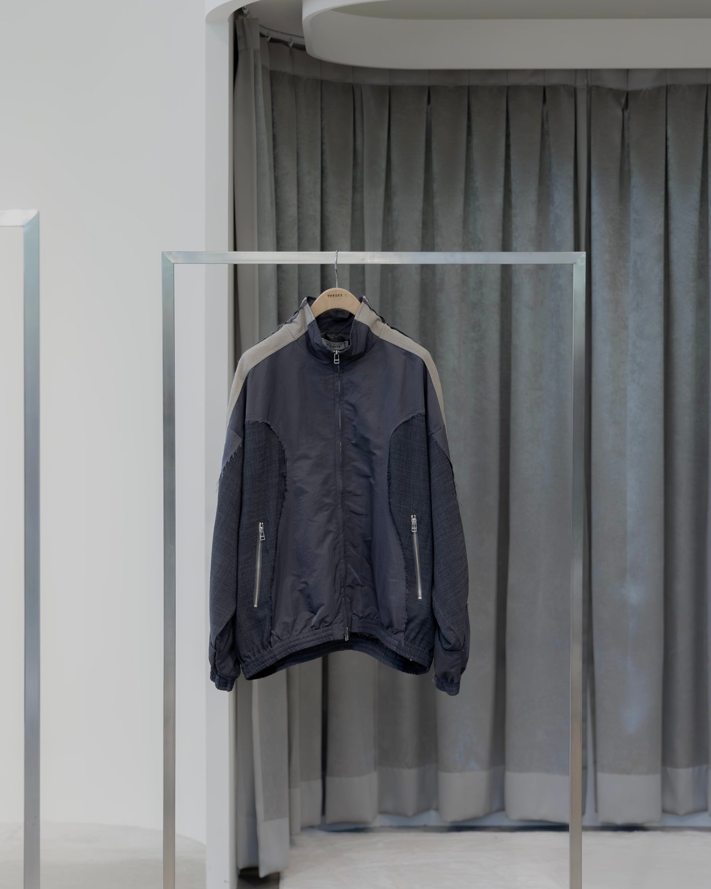 cut up track jacket