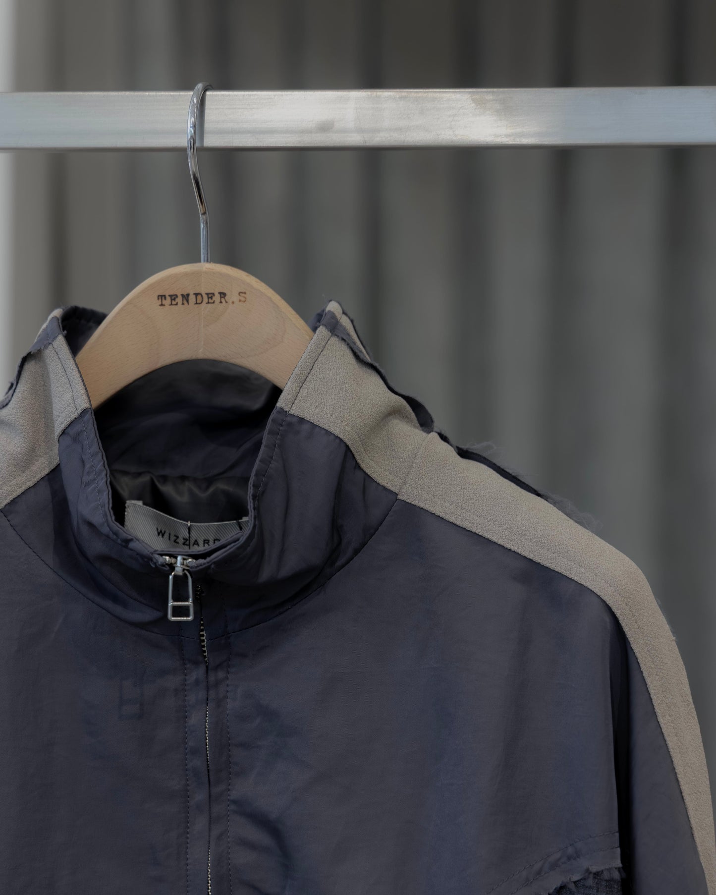 cut up track jacket
