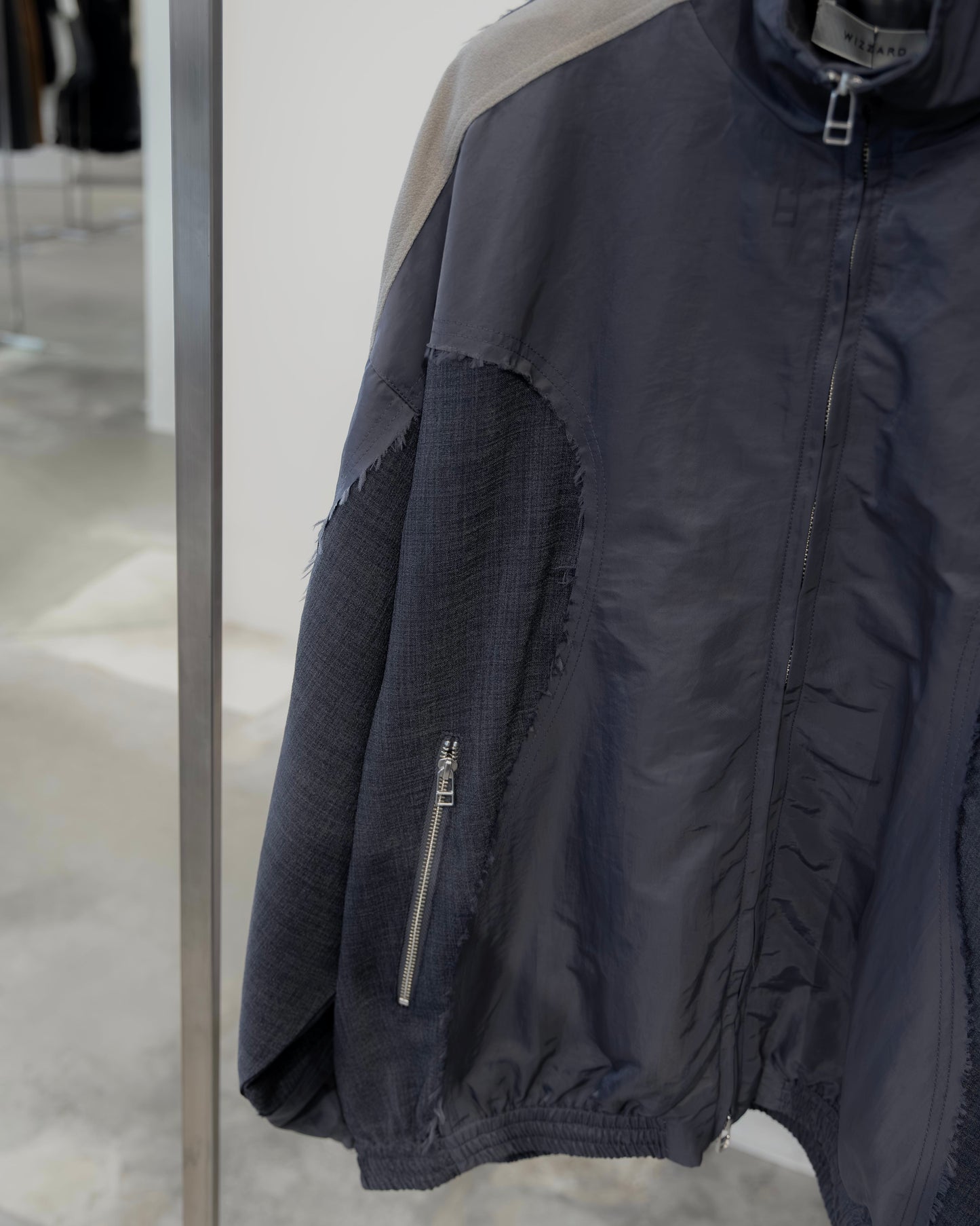 cut up track jacket