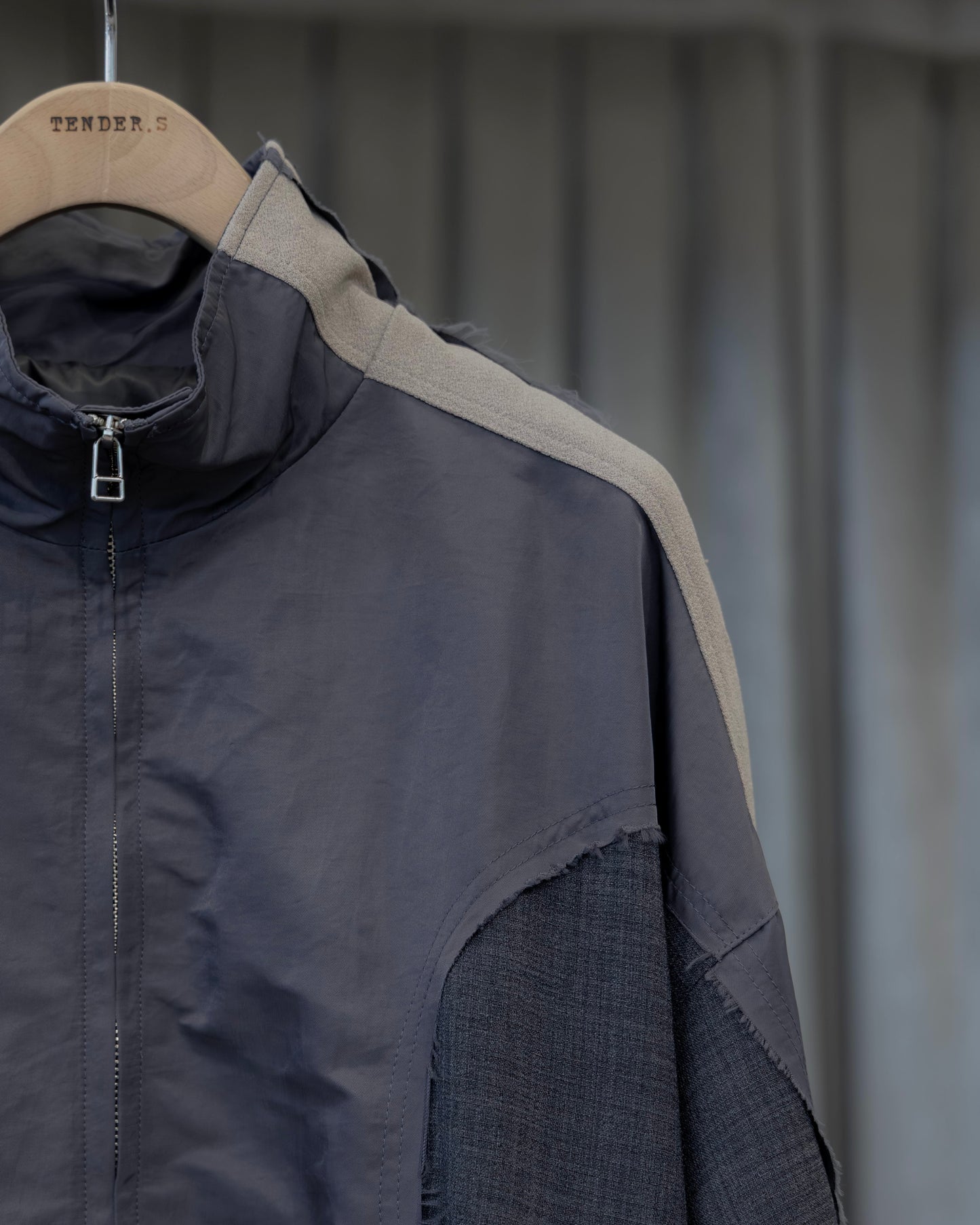 cut up track jacket