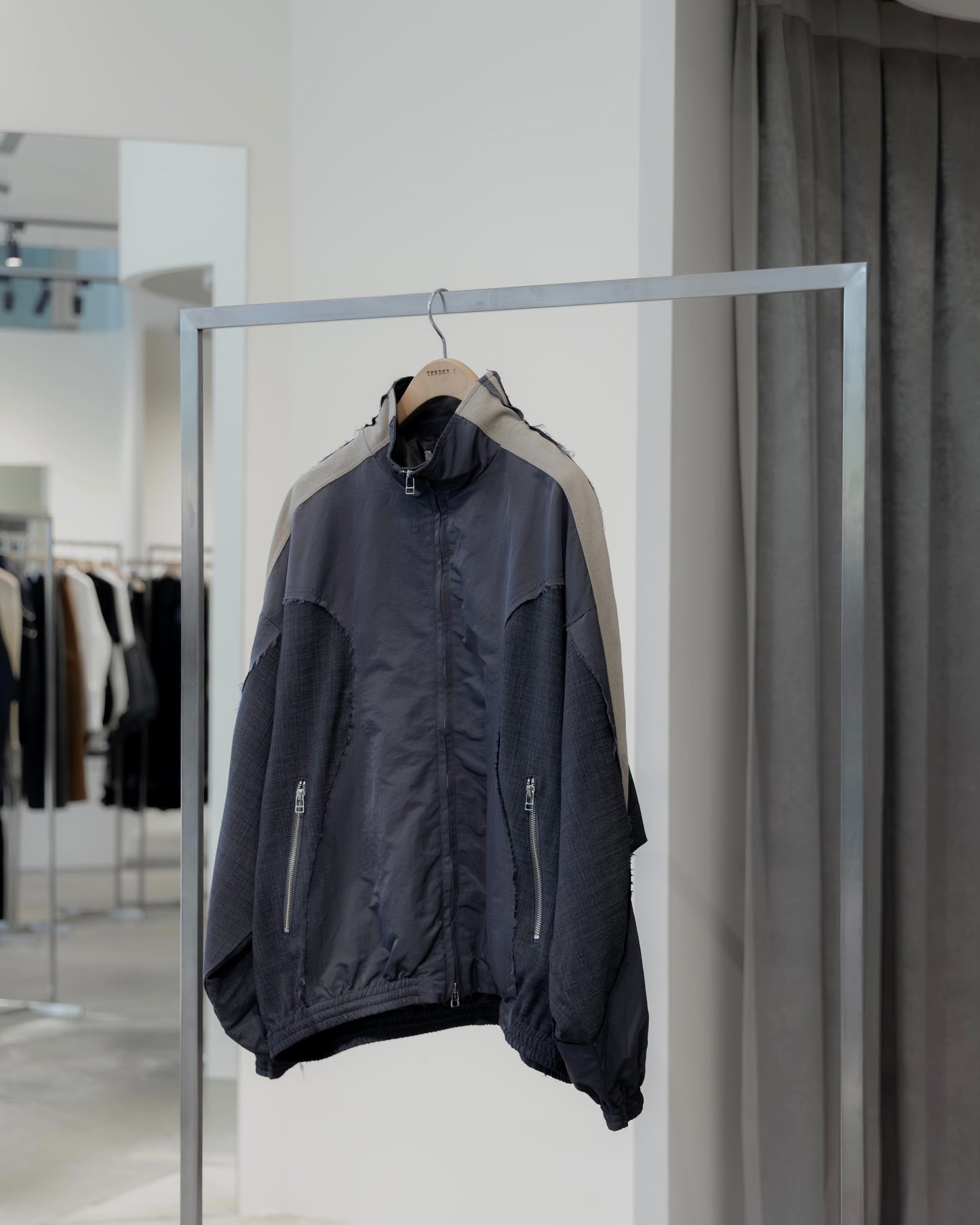 cut up track jacket