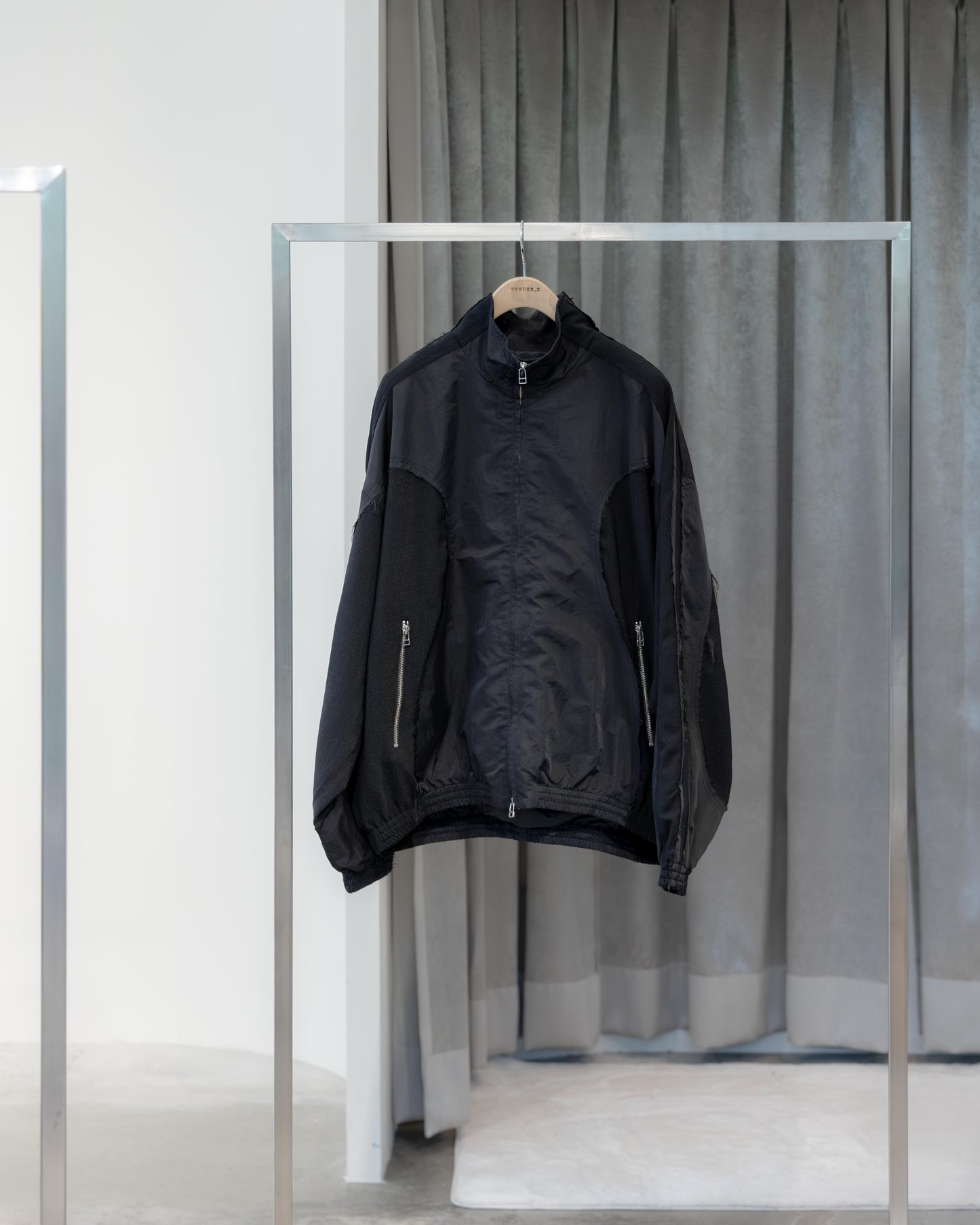 cut up track jacket