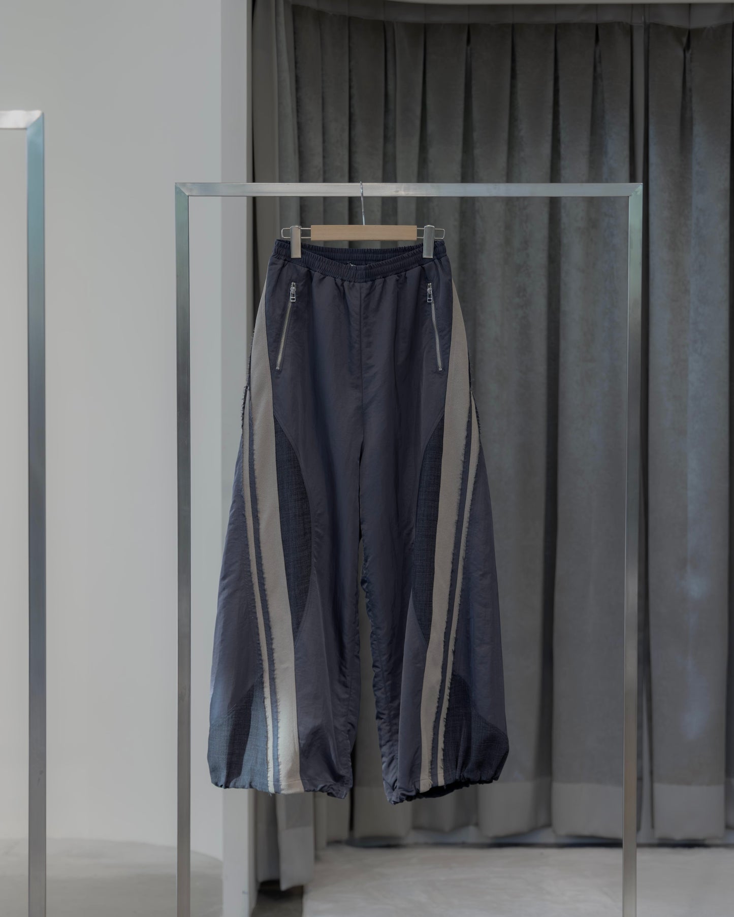 cut up track pants